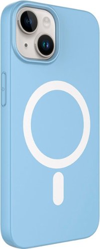 AMPD Real Feel Soft Case with MagSafe for Apple iPhone 14 / iPhone 13 - Pastel Blue WORLDWIDE DELIVERY