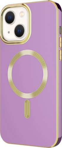 AMPD Gold Bumper Soft Case with MagSafe for Apple iPhone 14 / iPhone 13 - Lilac Purple WORLDWIDE DELIVERY