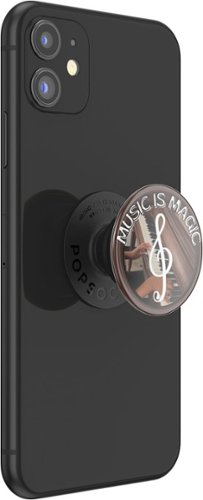 PopSockets PlantCore Cell Phone Grip & Stand - Music is Magic GLOBAL SHIPPING