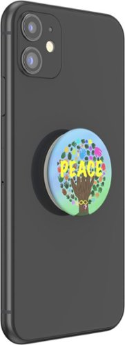 PopSockets PlantCore Cell Phone Grip & Stand - Peace Tree WORLDWIDE DELIVERY