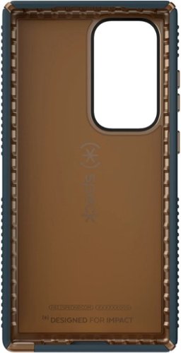 Speck Presidio2 Grip Case for Samsung Galaxy S23 Ultra - Charcoal Grey/Cool Bronze/White SHOP ONLINE