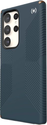 Speck Presidio2 Grip Case for Samsung Galaxy S23 Ultra - Charcoal Grey/Cool Bronze/White HOW TO BUY
