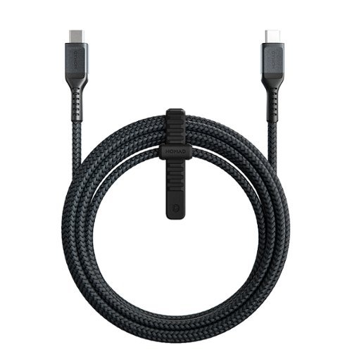 

Nomad - 3.0M USB-C to USB-C Charge and Sync Cable - Black