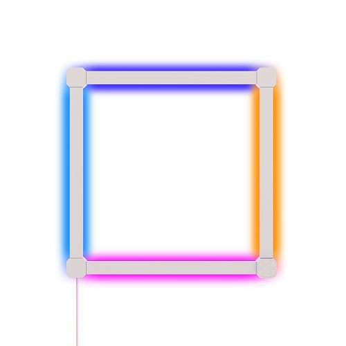 Nanoleaf - Lines 90 Degrees Smarter Kit (4 Light Lines) - Multicolor