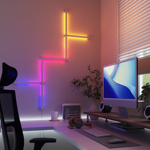 Nanoleaf Lines 90 Degrees Smarter Kit (4 Light Lines) - Multicolor WHERE TO BUY
