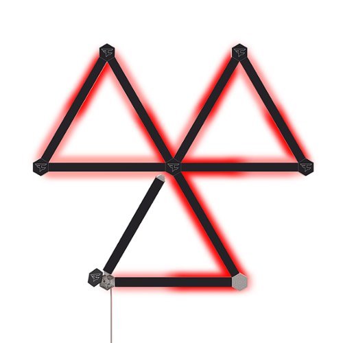 Nanoleaf Lines 60 Degrees Smarter Kit - FaZe Clan Limited Edition (9 Light Lines) - Multicolor INTERNATIONAL SHIPPING