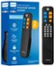 Philips - Elite EZ Slide 2-Device Universal Remote, For Seniors, Elders - Black-Front_Standard