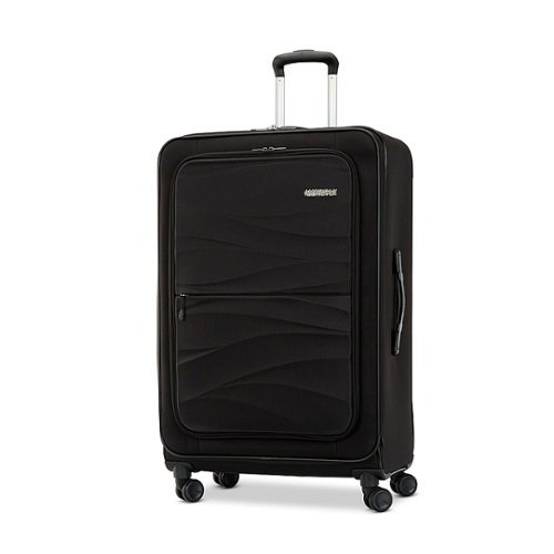 American Tourister - Cascade Ss 28" Expandable Spinner Suitcase - Jet Black