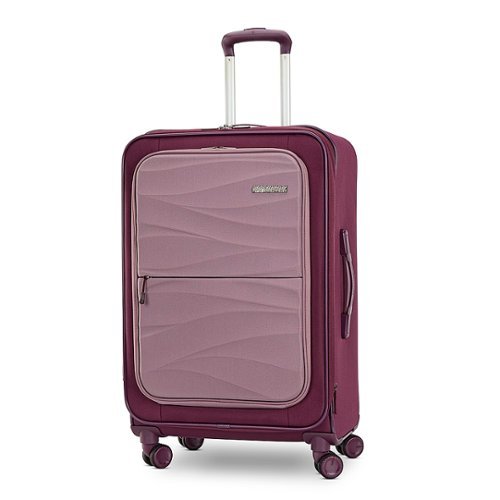 

American Tourister - Cascade Ss 24" Expandable Spinner Suitcase - Fig