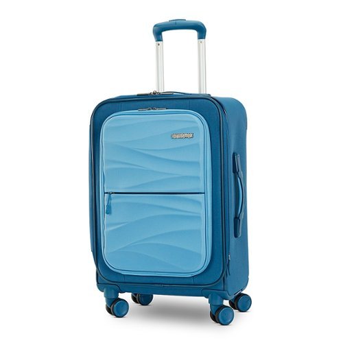 

American Tourister - Cascade Ss 20" Expandable Spinner Suitcase - Pacific