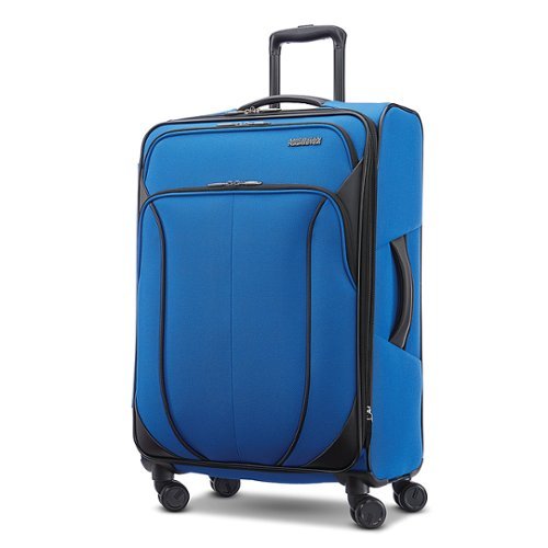 American Tourister - 4 Kix 2.0 28" Expandable Spinner Suitcase - Classic Blue