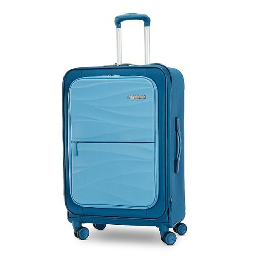 American Tourister - Cascade Ss 24" Expandable Spinner Suitcase - Pacific