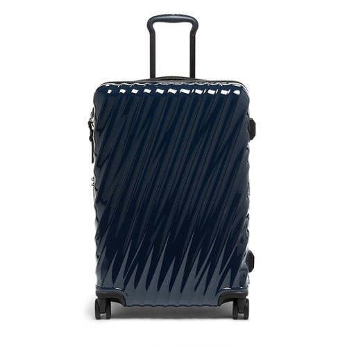 Photos - Luggage Tumi  Short Trip Expandable 4 Wheeled Spinner Suitcase - Navy 139685-1596 