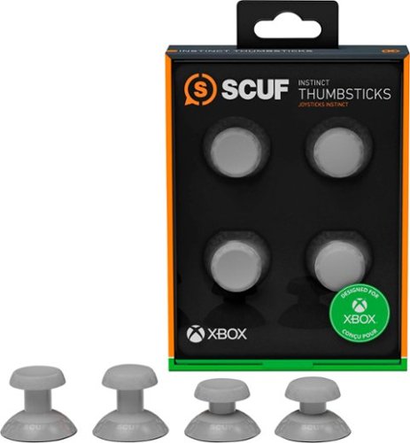 SCUF - Instinct Interchangeable Thumbsticks Joysticks Only for SCUF Instinct Pro Xbox Series X|S Controller I 4-Pack - Gray