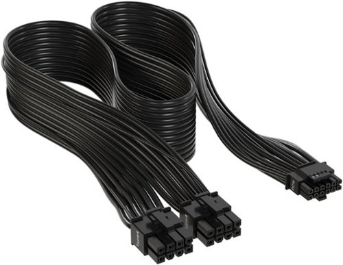 CORSAIR - 600W PCIe 5.0 / Gen 5 12VHPWR Type-4 PSU Power Cable - Black