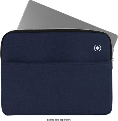 Speck Transfer Pro Pocket Protective Sleeve Universal 13-14 for MacBook computers, laptops and tablets - Coastal Blue/White WORLDWIDE DELIVERY