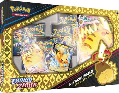 

Pokémon - Trading Card Game: Crown Zenith Special Collection - Pikachu VMAX - Styles May Vary