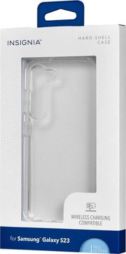 Insignia™ Hard-Shell Case for Samsung Galaxy S23 - Clear SHOP ONLINE
