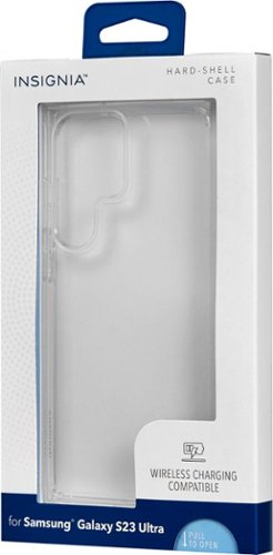 Insignia™ Hard-Shell Case for Samsung Galaxy S23 Ultra - Clear SHOP ONLINE