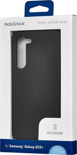 Insignia™ Dual-Layer Case for Samsung Galaxy S23+ - Black HOW TO BUY