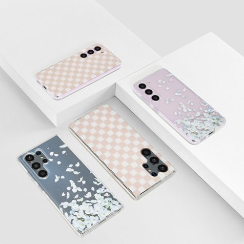 Insignia™ Hard-Shell Case for Samsung Galaxy S23 - Falling Flower BUY IN MIDDLE EAST