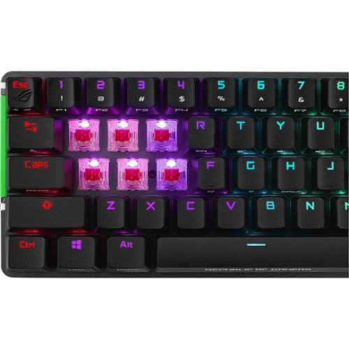 ASUS Falchion NX 65% Wireless Mechanical Gaming Keyboard - Black BUY IN SINGAPORE
