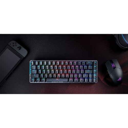 ASUS Falchion NX 65% Wireless Mechanical Gaming Keyboard - Black BUY IN SAUDI ARABIA