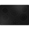 GE Profile - 30" Electric Built In Cooktop - Black-Front_Standard 