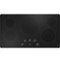 GE - 36" Electric Built In Cooktop - Black-Front_Standard