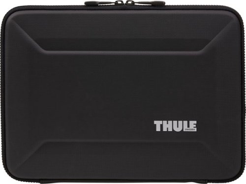 Thule - Gauntlet Laptop Sleeve Laptop Case for 14” Apple MacBook Pro, 13” Apple MacBook Pro, Air, PCs, Laptops & Chromebooks - Black