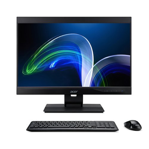 Acer - Veriton Z6880G 23.8" All-In-One - Intel Core i5 - 16 GB Memory - 512 GB SSD - Black