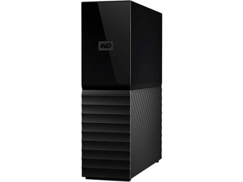 Western Digital - WD My Book 16TB USB 3.0, Micro-B External Desktop Hard Drive WDBBGB0160HBK-NESN - Black-Front_Standard 