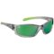 Flying Fisherman - Kid's Buoy Junior Angler Sunglasses - Gray Lime/Amber Green Mirror-Front_Standard
