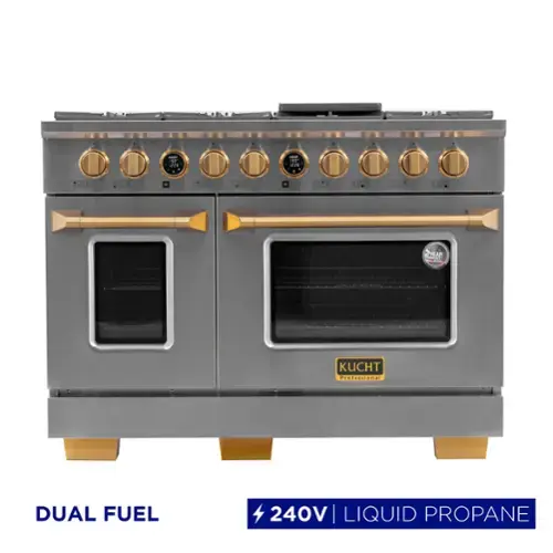 - sh: 1 2 + 8888 2868 30E 08.30 .. 8888 .0. . -. C .00 MAR CA KUCHT Professional DUAL FUEL 240V | LIQUID PROPANE

- DUAL FUEL
- 240V | LIQUID PROPANE