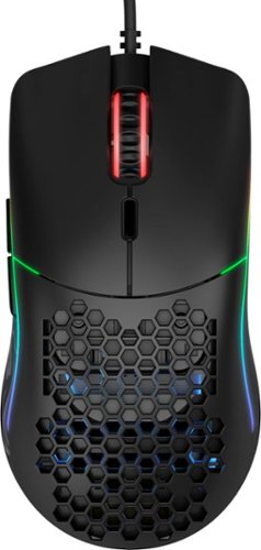 

Glorious - Model O- Minus Wired Optical Honeycomb RGB Gaming Mouse - Matte Black