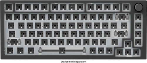 Glorious GMMK Pro 75% - Polycarbonate Switch Plate - Clear GLOBAL SHIPPING