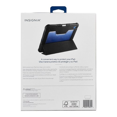 Insignia™ Folio Case for Apple iPad 10.9 (10th generation) - Black BUY IN AUSTRALIA