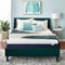 Sleep Innovations - Quinn Antimicrobial 12" Gel Memory Foam California King Mattress - White-Front_Standard