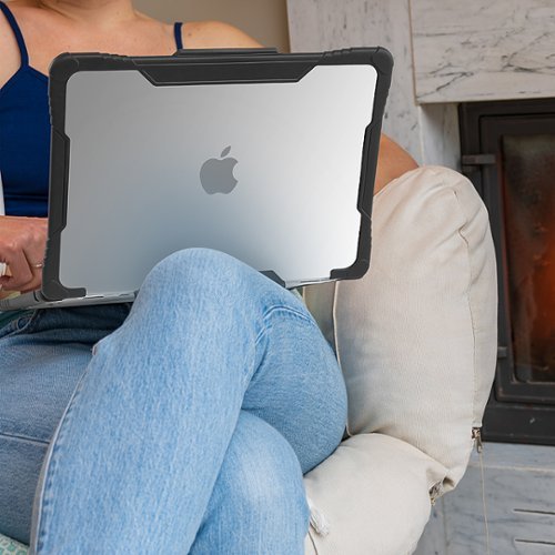 Techprotectus Shockproof rugged case that fits the 2022-2024 MacBook Air 13.6 with Apple M2/M3/M4 Chip - Black BUY ONLINE