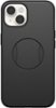 OtterBox - OtterGrip Symmetry Series Hard Shell for Apple iPhone 14 and Apple iPhone 13 - Black-Front_Standard
