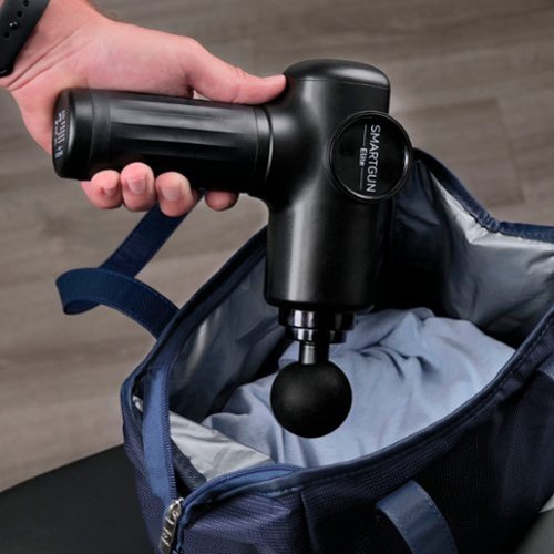Spa Sciences SMARTGUN Elite Premium Therapeutic Percussion Massage Device - Black SHOP ONLINE