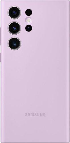 Samsung - Galaxy S23 Ultra Silicone Case - Lavender-Front_Standard 