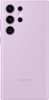 Samsung - Galaxy S23 Ultra Silicone Case - Lavender-Front_Standard