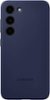 Samsung - Galaxy S23 Silicone Case - Navy-Front_Standard