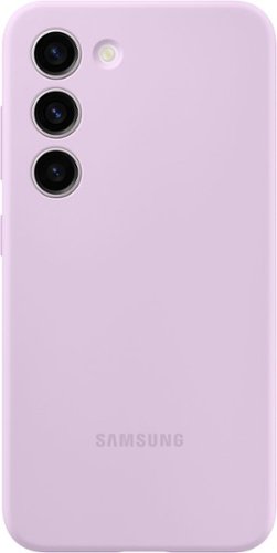 Samsung - Galaxy S23 Silicone Case - Lavender-Front_Standard 