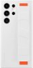 Samsung - Galaxy S23 Ultra Silicone Grip Case - White-Front_Standard