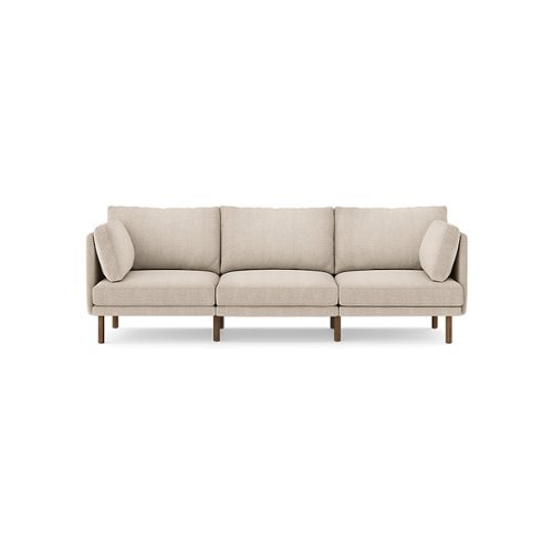 Burrow - Modern Field 3-Seat Sofa - Oatmeal