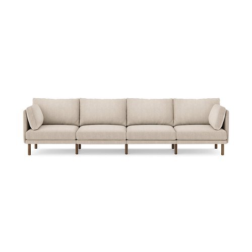 Burrow - Modern Field 4-Seat Sofa - Oatmeal