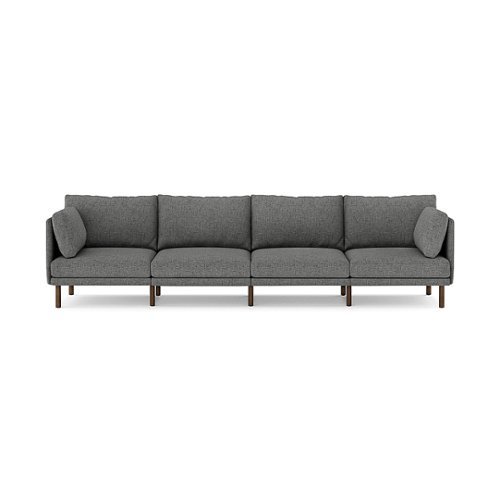 Burrow - Modern Field 4-Seat Sofa - Carbon