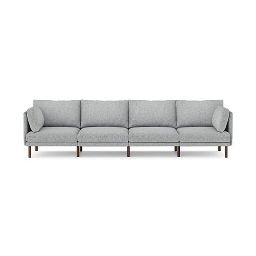 Burrow - Modern Field 4-Seat Sofa - Fog